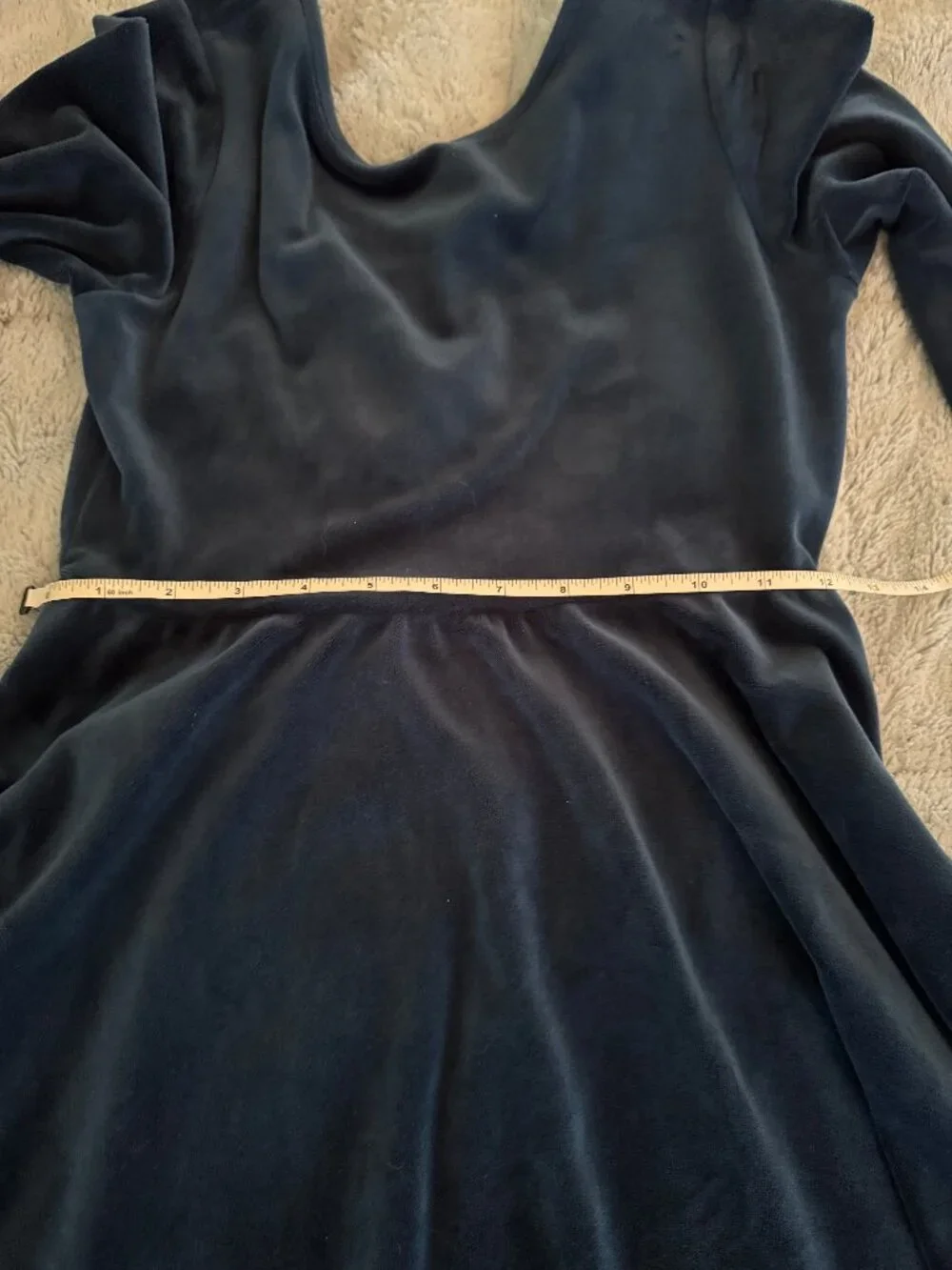 Tea Collection Velour Ballet Dress in Ink
